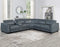 Lorenzo 6-Piece Dual-Power Reclining Modular Leather Sectional