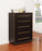 Durango 5-drawer Chest Smoked Peppercorn