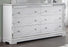 Eleanor Rectangular 6-drawer Dresser White