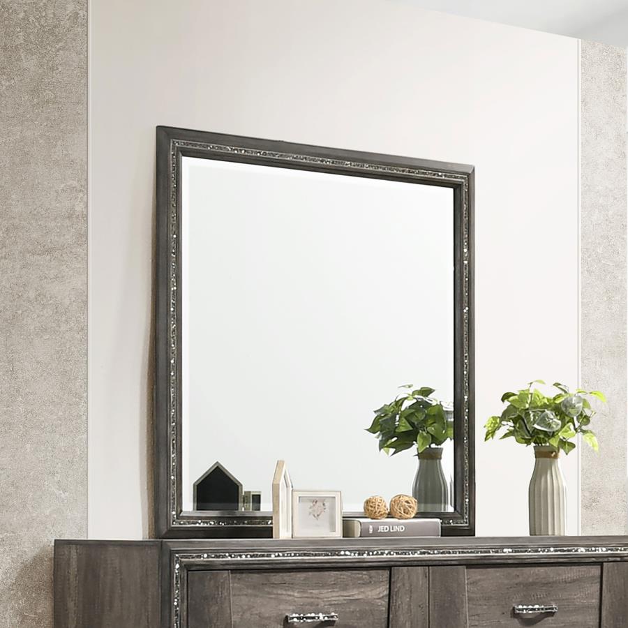 Janine Square Dresser Mirror Grey