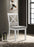 Hollis Cross Back Wood Dining Side Chair White (Set of 2)