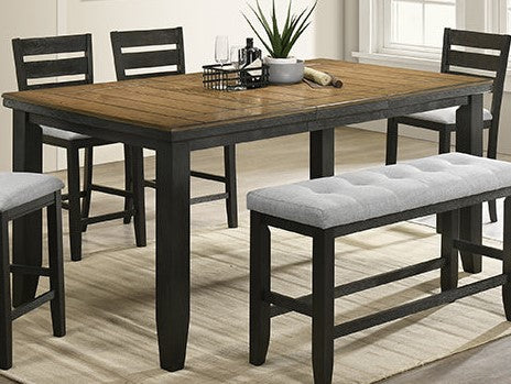 BARDSTOWN COUNTER HEIGHT TABLE WHEAT CHARCOAL