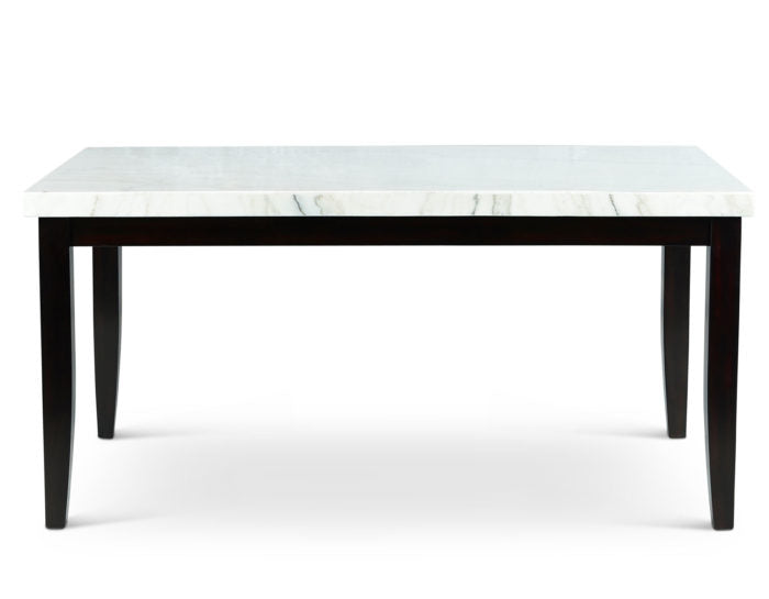 Westby White Marble Top DiningTable