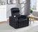 Cyrus Home Theater Upholstered Recliner Black