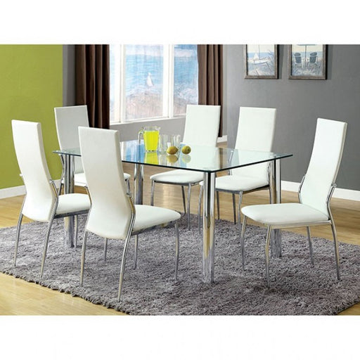 KONA WHITE DINING SET