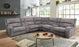 APOSTOLOS LIGHT GRAY POWER SECTIONAL