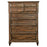 Avenue 8-drawer Chest Weathered Burnished Brown