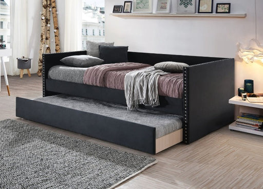 Sadie Black Velvet Daybed