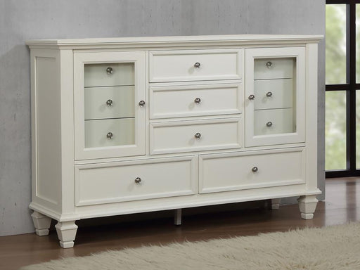 Sandy Beach 11-drawer Rectangular Dresser Buttermilk