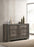 Janine 6-drawer Dresser Grey