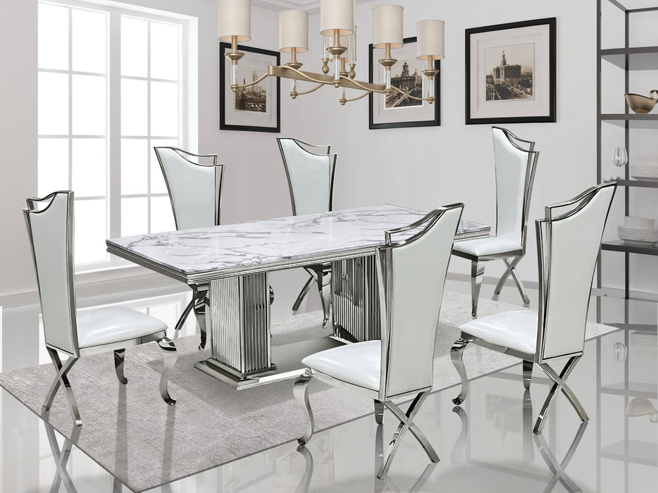 7 PIECE DINING SET