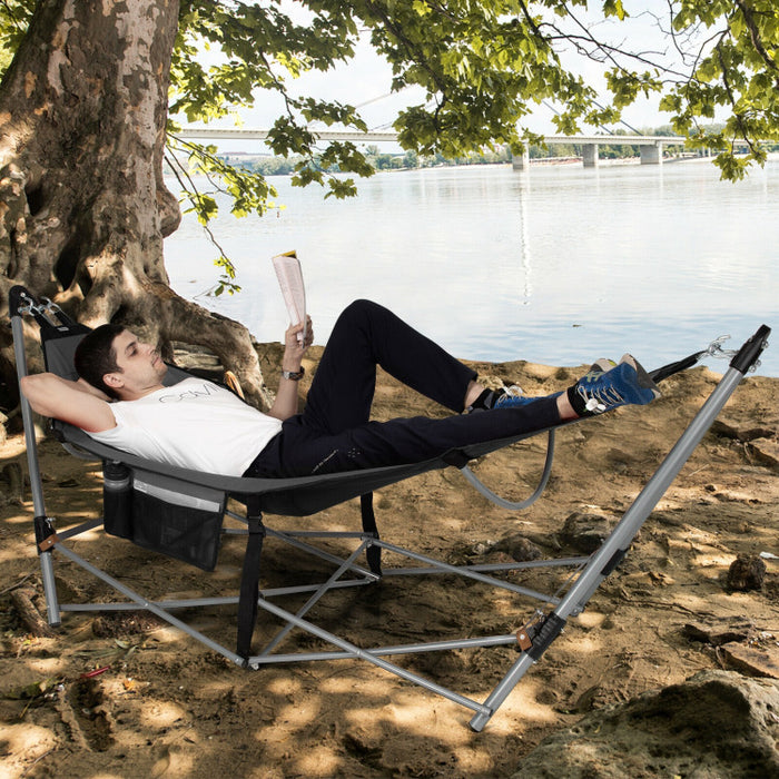 Portable Folding Hammock with Hammock Stand