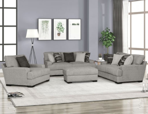 ARDENFOLD GRAY OTTOMAN