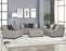 ARDENFOLD GRAY OTTOMAN