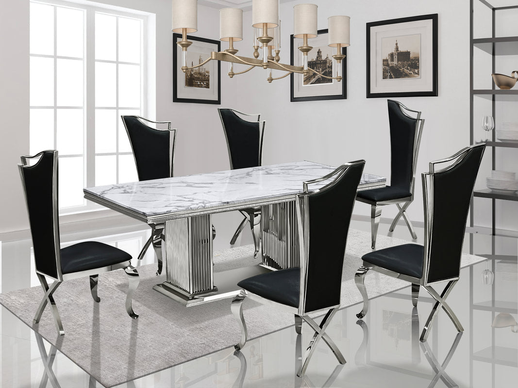 7 PIECE DINING SET