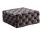 Belham Square Tufted Ottoman, Charcoal