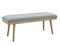 Vida Gray Dining Bench