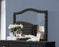 Deanna Button Tufted Dresser Mirror Black