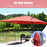 10 x 13 Feet Rectangular Cantilever Umbrella with 360° Rotation Function