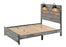 Carter Gray Platform Bed