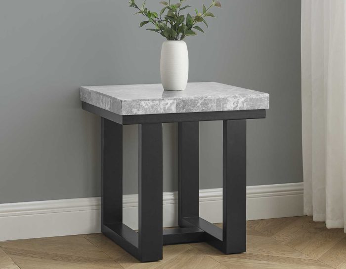 Lucca 3-Piece Marble Top Set (Cocktail & 2 End Tables)