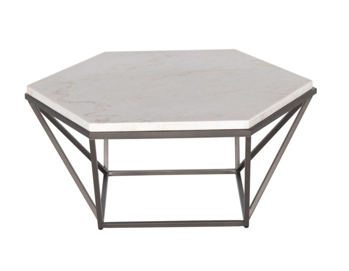 Corvus Marble Top Set (Cocktail & End Table)