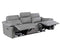 Alpine Dual-Power Leather Reclining Sofa