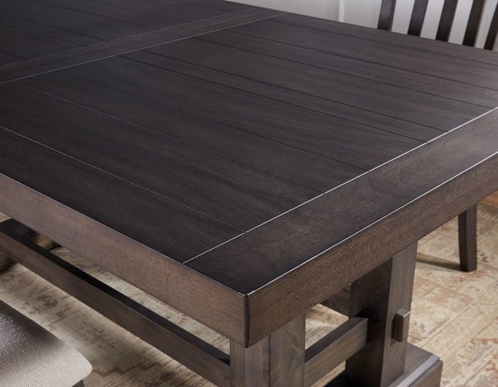 Napa 108-inch Dining Table with 2/18-inch Leaves