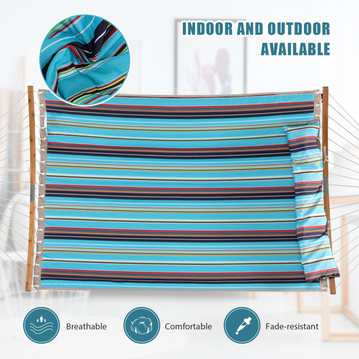 Outdoor Hammock with Detachable Pillow