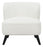 Alonzo Upholstered Track Arms Accent Chair Natural