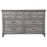 Avenue 8-drawer Rectangular Dresser Grey