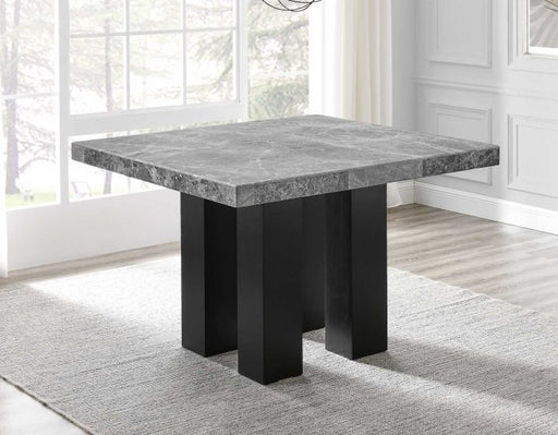 Camila 54 inch Square Marble Top Counter Table