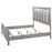 Vail Upholstered Bed with Mirrored Accents