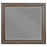 Emmett Rectangular Dresser Mirror Walnut