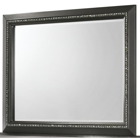 Giovani Gray Bedroom Dresser Mirror