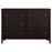 Carlton 6-drawer Rectangular Dresser Cappuccino