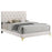 Kendall Tufted Upholstered Panel Bed White