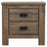 Frederick 2-drawer Nightstand Weathered Oak