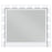 Eleanor White Rectangular Dresser Mirror with Light