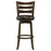 Murphy Ladder Back Pub Height Swivel Bar Stool