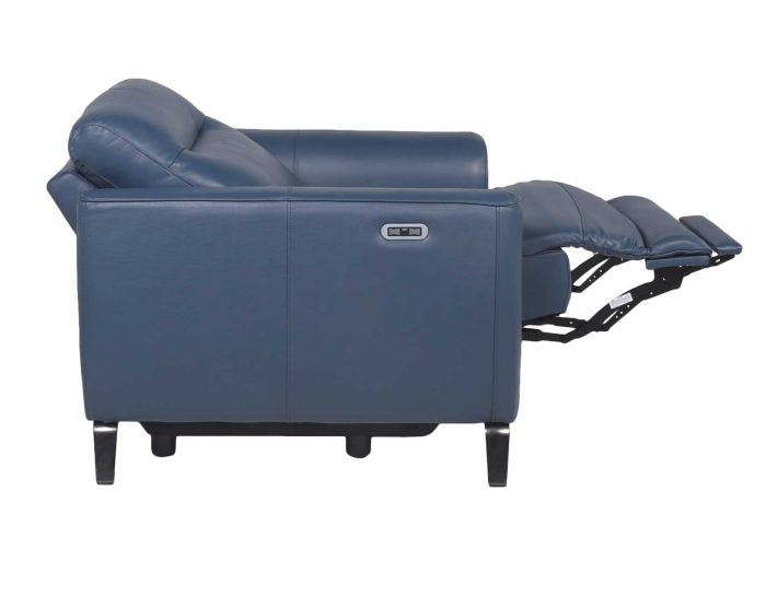 Sansa Dual-Power Leather Recliner