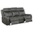 Raelynn Upholstered Motion Reclining Sofa Grey