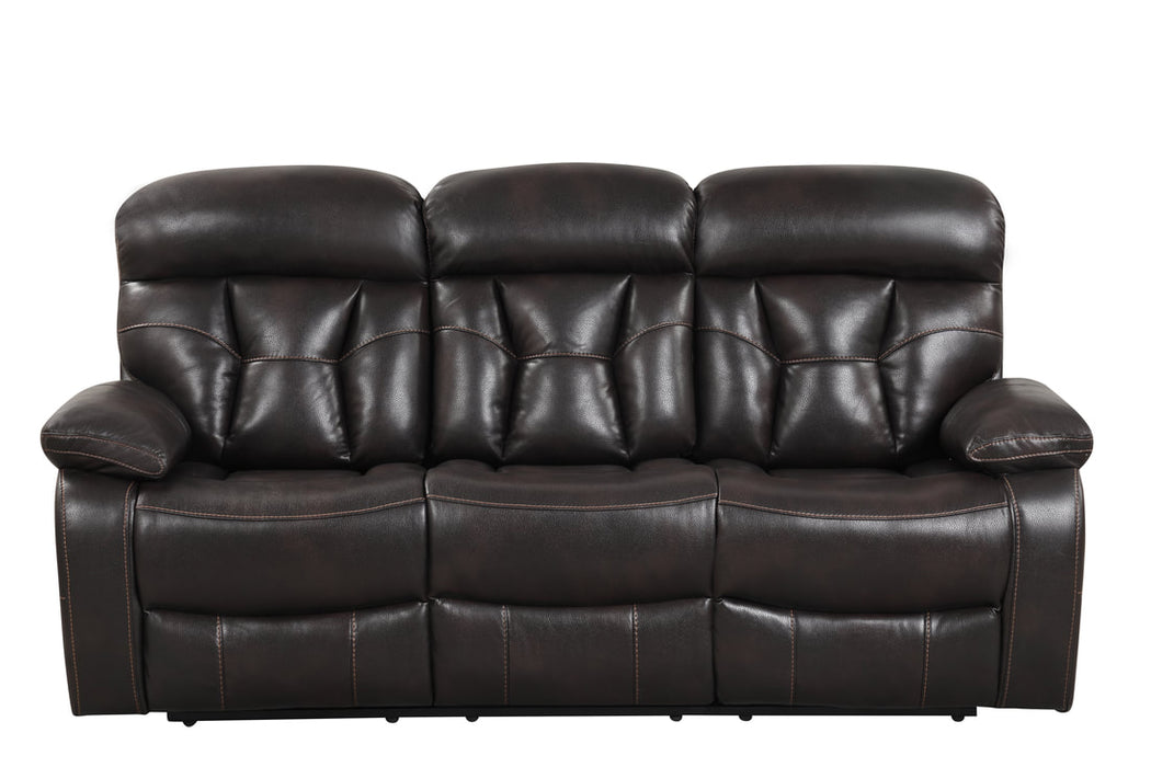 Tiger Brown - 3pc Reclining Living Room