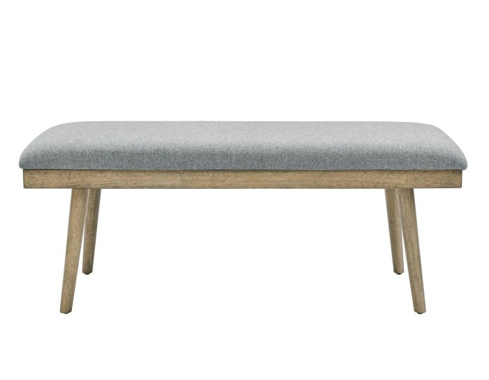 Vida Gray Dining Bench