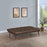 Jenson Multipurpose Upholstered Tufted Convertible Sofa Bed Dark Coffee Brown