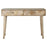 Alyssum Rectangular Storage Console Table Natural