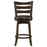 Murphy Ladder Back Counter Height Swivel Bar Stool