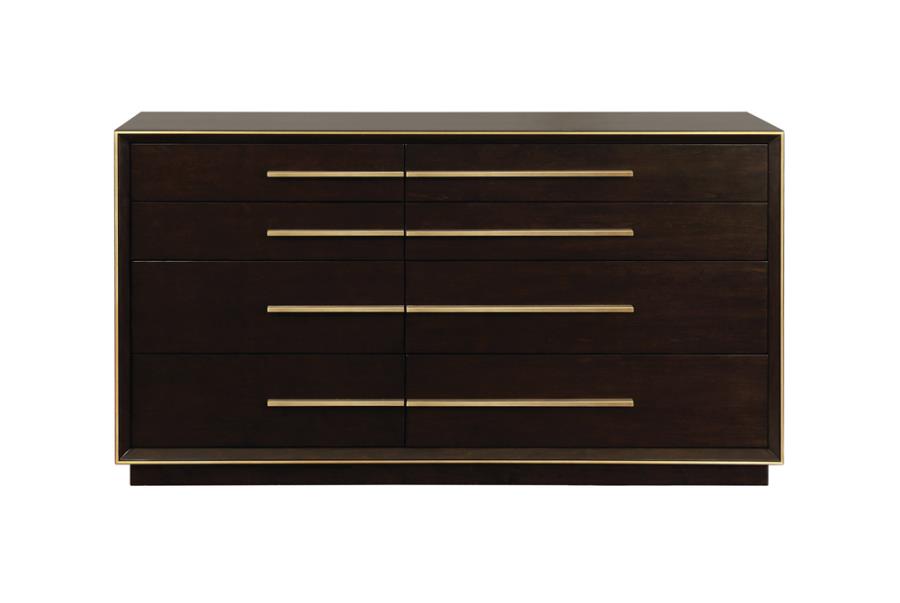 Durango 8-drawer Dresser Smoked Peppercorn