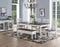 Joanna 64-80 inch Dining Table w/ 16″Leaf