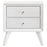 Janelle 2-drawer Nightstand White